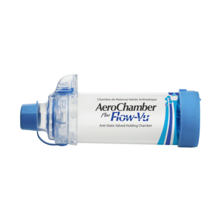Produkt - AeroChamber Plus Flow-Vu z ustnikiem dla dorosłych - (Niebieski)